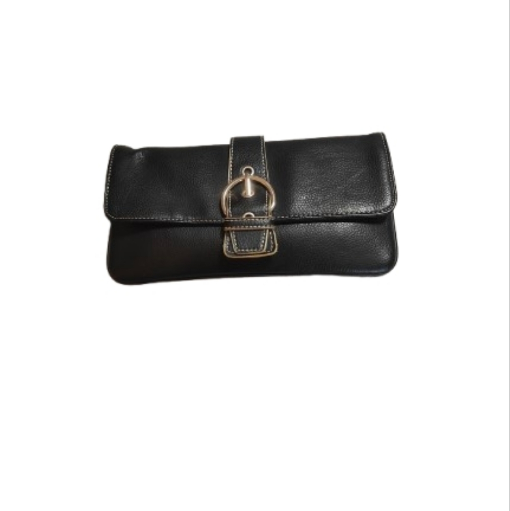 New York & Company Black Clutch